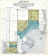 Menominee City - North, Menominee County 1912
